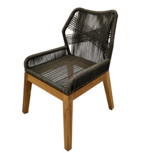 Grey Svenn Rope Dining Chair