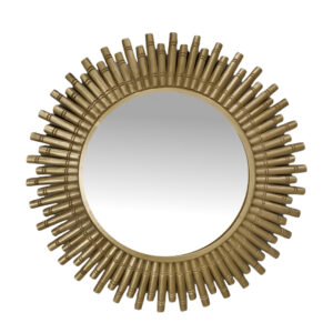 Gold Jumairah Round Wall Mirror