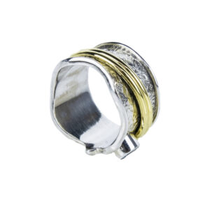 Women's Silver Spinner Ring