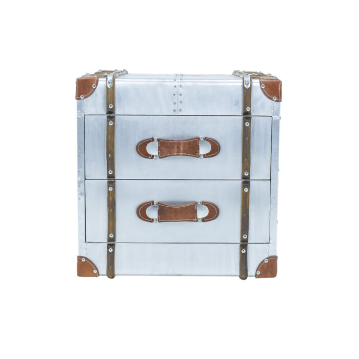 Aviator Inspired Bedside Pedestal Aviator Inspired Bedside Pedestal
