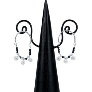 Women's Black Onyx Earring Set