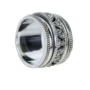 Women's Silver Spinner Ring