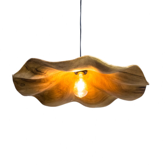 Teak Leaf Hanging Lamp Teak Leaf Hanging Lamp
