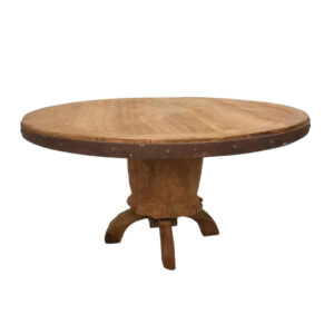 Teak Round Ivar Dining Table