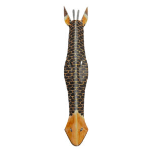 Wooden Animal Mask Wall Hanging