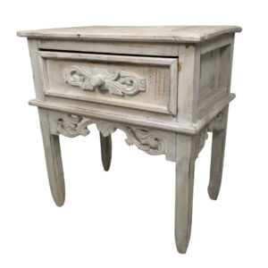 Light Weight Wooden Laguna Bedside Pedestal