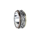 Women's Silver Spinner Ring