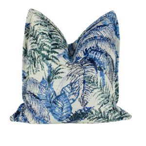 Deciduous Blues Feather Scatter Cushion