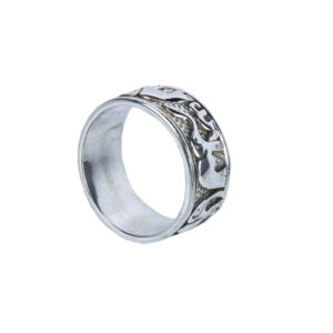 Women's Silver Spinner Ring
