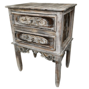 Light Weight Wooden Laguna Bedside Pedestal