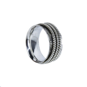 Women's Silver Spinner Ring