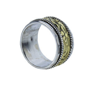 Women's Silver Spinner Ring