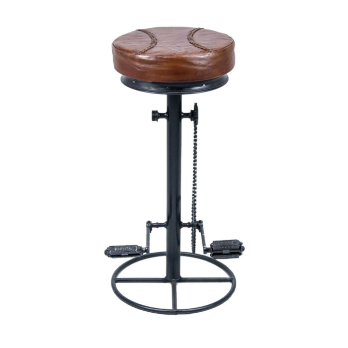 Bicycle Leather Bar Stool Bicycle Leather Bar Stool