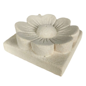 Sandstone Flower Incense Holder
