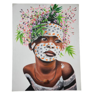 African Child Painting