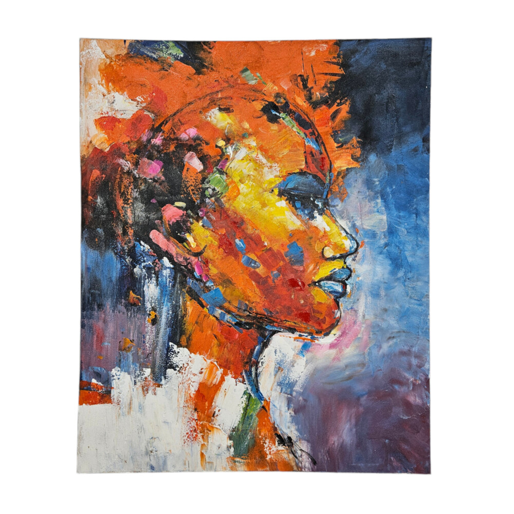 African Fashion Acrylic Painting