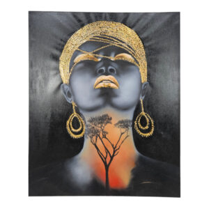 African Femail Oil Painting