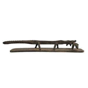 Carved Antik Crocodile