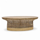 Asha Teak And Bamboo Dining Table