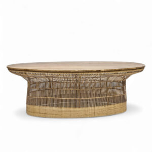 Asha Teak And Bamboo Dining Table