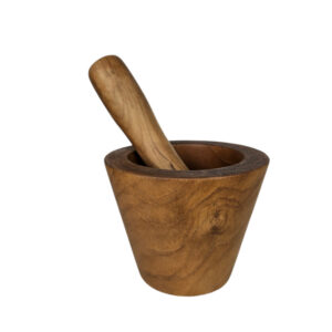Burmese Teak Pestle & Mortar