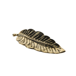 Metal Leaf Incense Holder