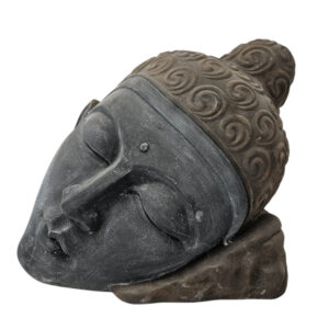 Cement Cast Buddha Bust