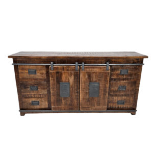 Industrial Wooden Hayloft Sideboard