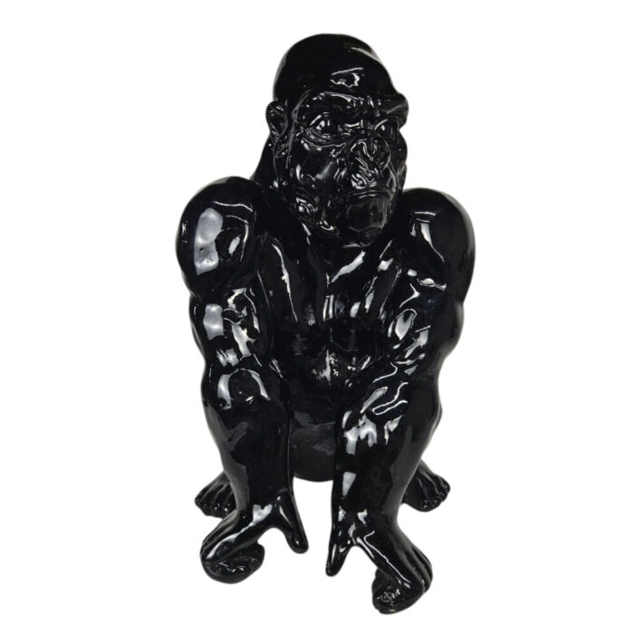 Decorative-Resin-Sitting-Gorilla-Black.jpg Decorative-Resin-Sitting-Gorilla-Black.jpg