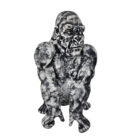 Black And White Resin Gorilla Home Decor