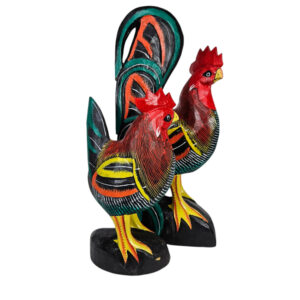 Decorative Wooden Chicken Set