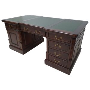 Mahogany Partner Office Desk