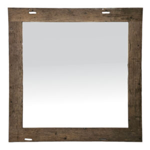 Erosi Aged Teak Wall Mirror