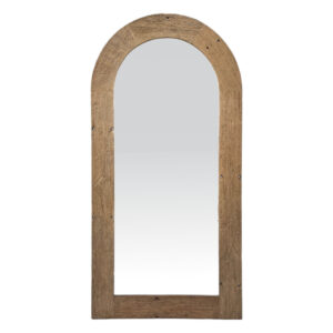 Erosi Aged Teak Arch Wall Mirror