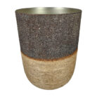 Grey-Metal-And-Rope-Decorative-Pot-Top-Front.jpg