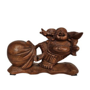 Happy Carved Buddha