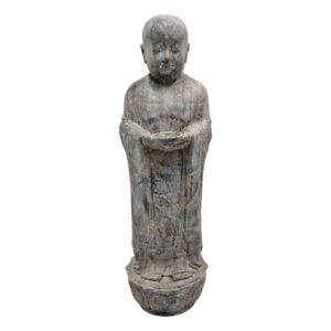 GRC Monk With Bowl Statue