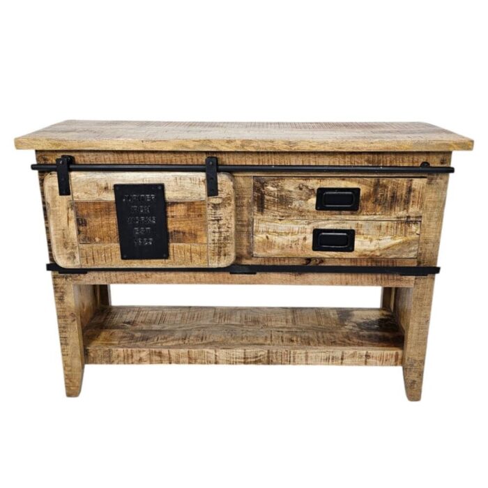 Industrial Wooden Hayloft Sideboard1 Industrial Wooden Hayloft Sideboard1