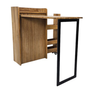 Jose Burmese Teak Folding Bar