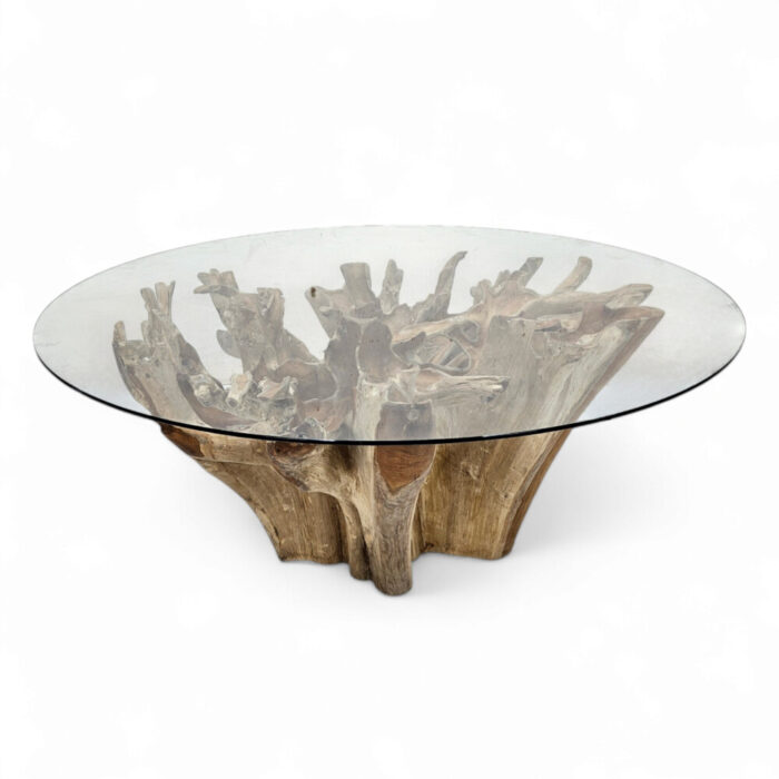 Teak Root Scoop Dining Table Teak Root Scoop Dining Table