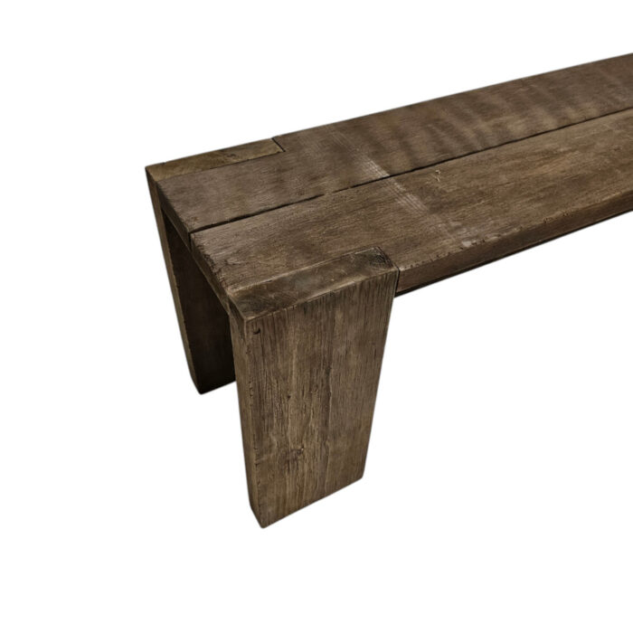Rustica-Teak-Bench-Sq-Leg-Front-240cm-close-leg.jpg