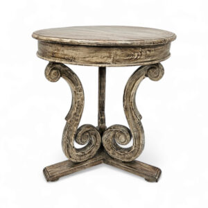 Scroll Leg Side Table