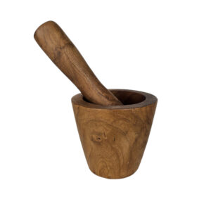Burmese Teak Pestle & Mortar