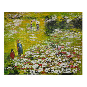 Sunday Fields Acrylic Painting