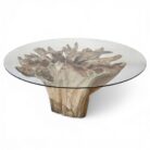 Teak Root Scoop Dining Table