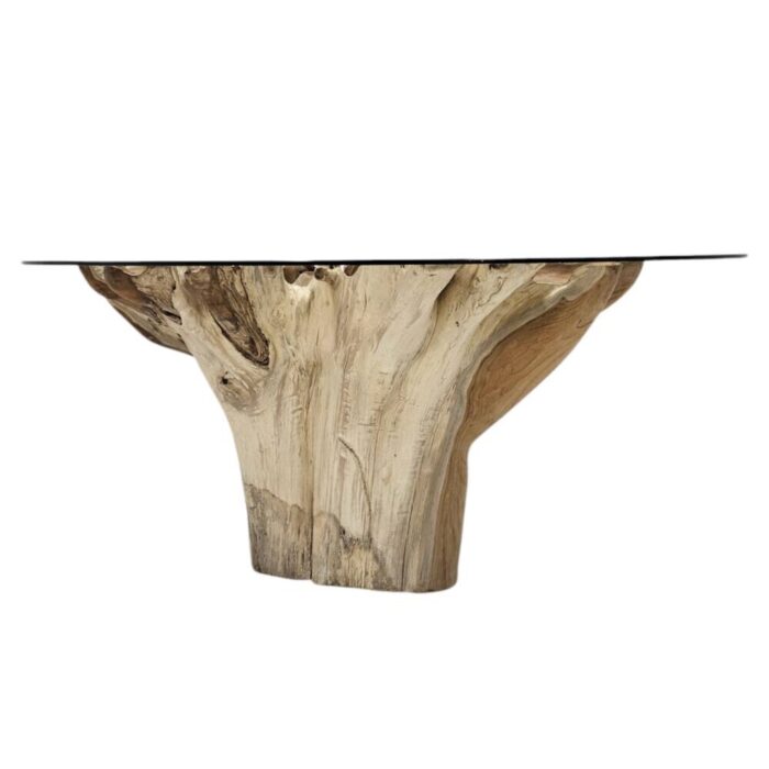 Teak Root Scoop Dining Table1 Teak Root Scoop Dining Table1