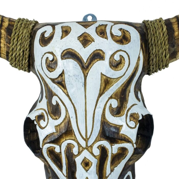 Tribal Buffalo Skull Wall Hanging Tribal Buffalo Skull Wall Hanging