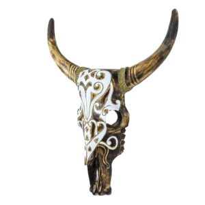 Tribal Buffalo Skull Wall Hanging