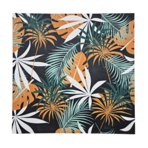 Tropical Fern Leaf Acrylic Painting