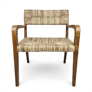 Wade Teak And Rattan Chair